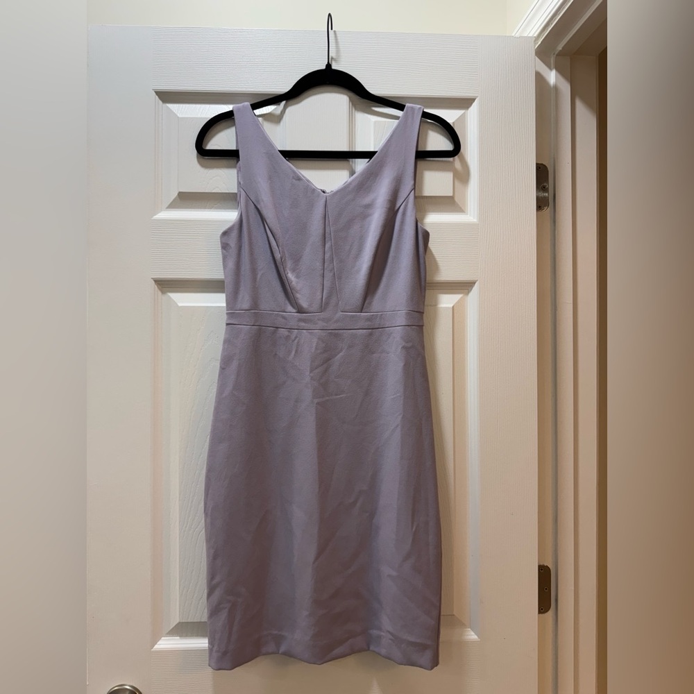 White House Black Market Lavender Midi Dress